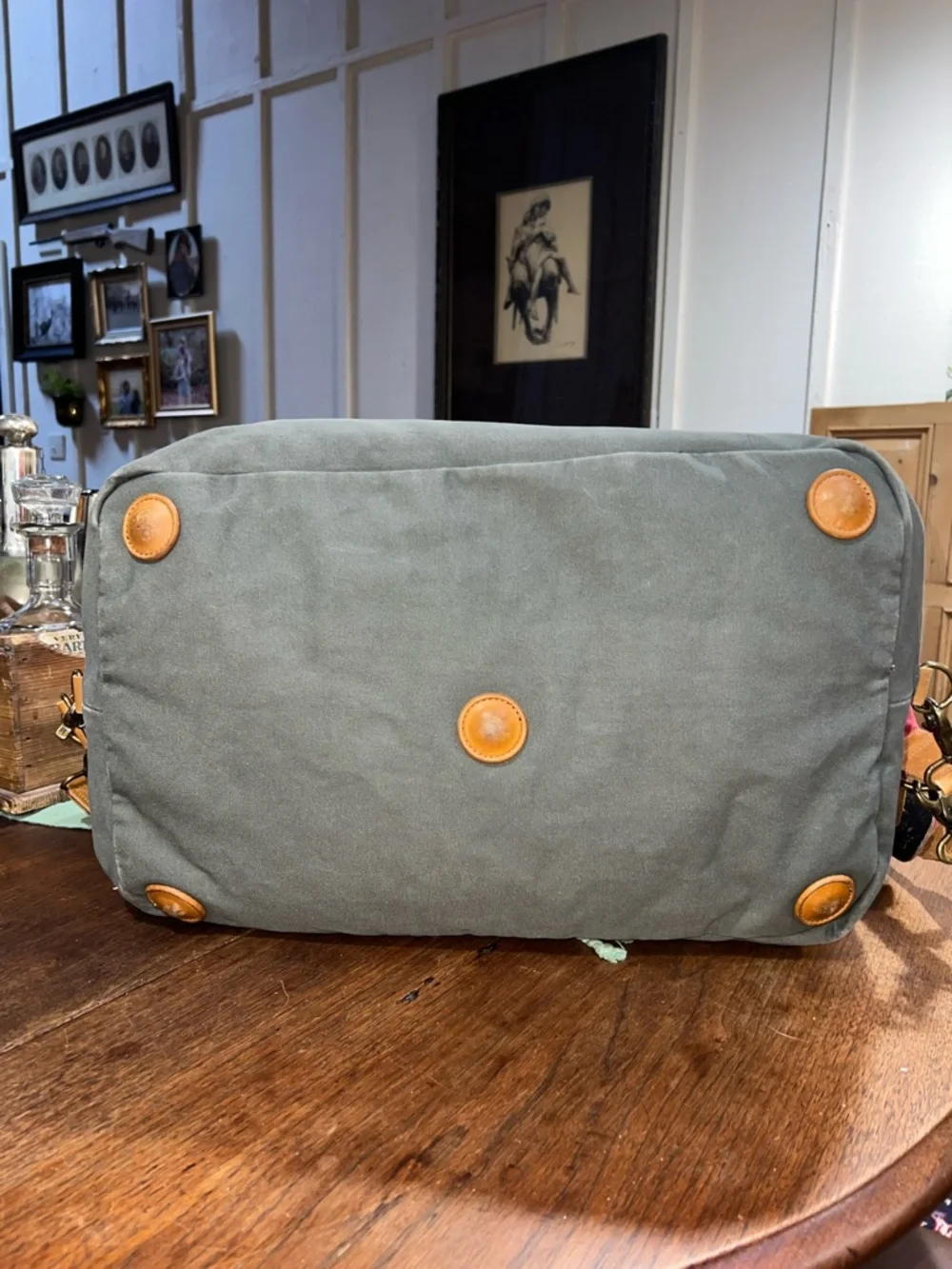 L.L. Bean Boat & Tote Canvas Weekender Duffel